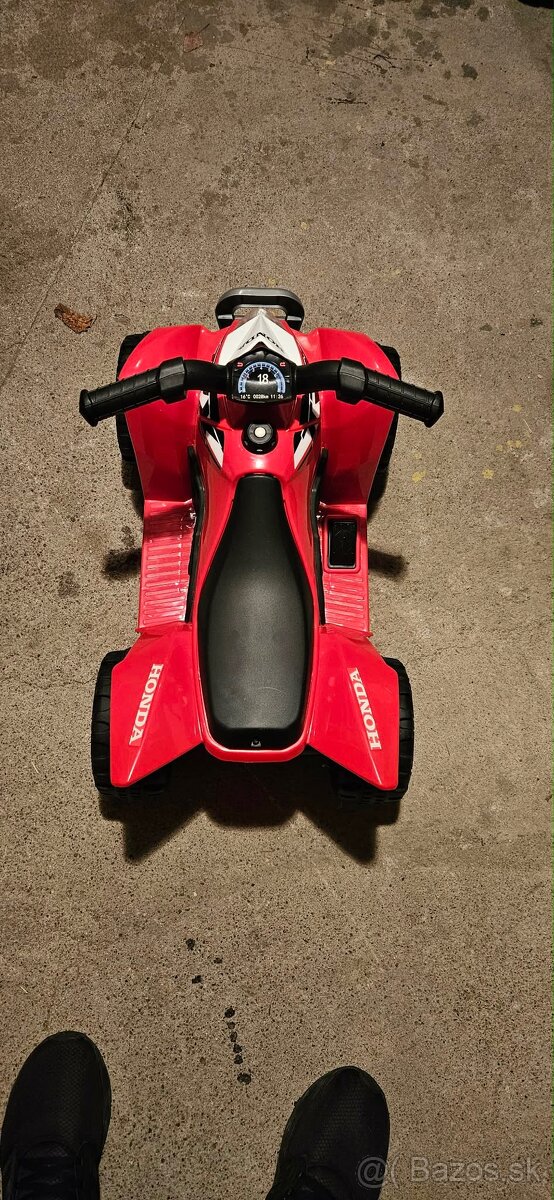 Elektrická štvorkolka Milly Mally červená - 3