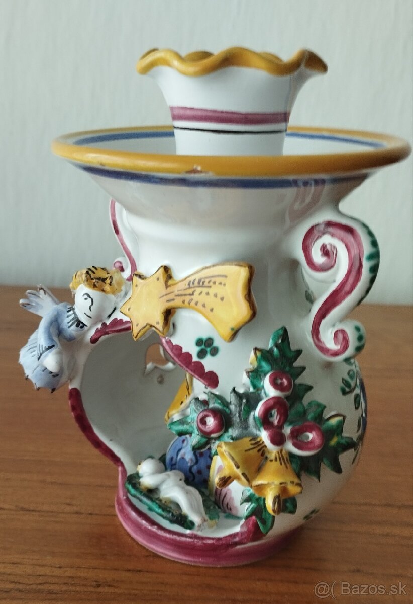 Keramický svietnik -TUPESY - 3