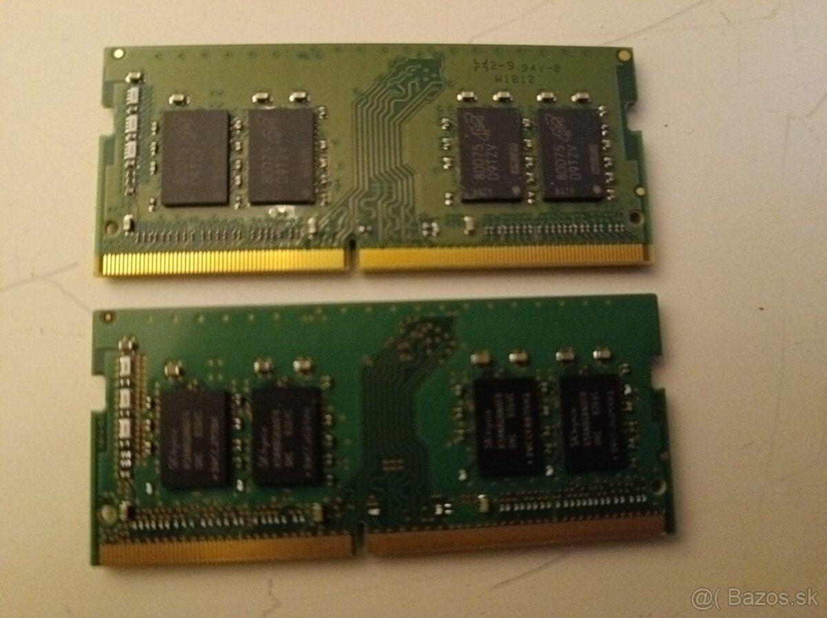 8GB Kingston, SkHynix - SoDimm 1Rx8 DDR4 - 3