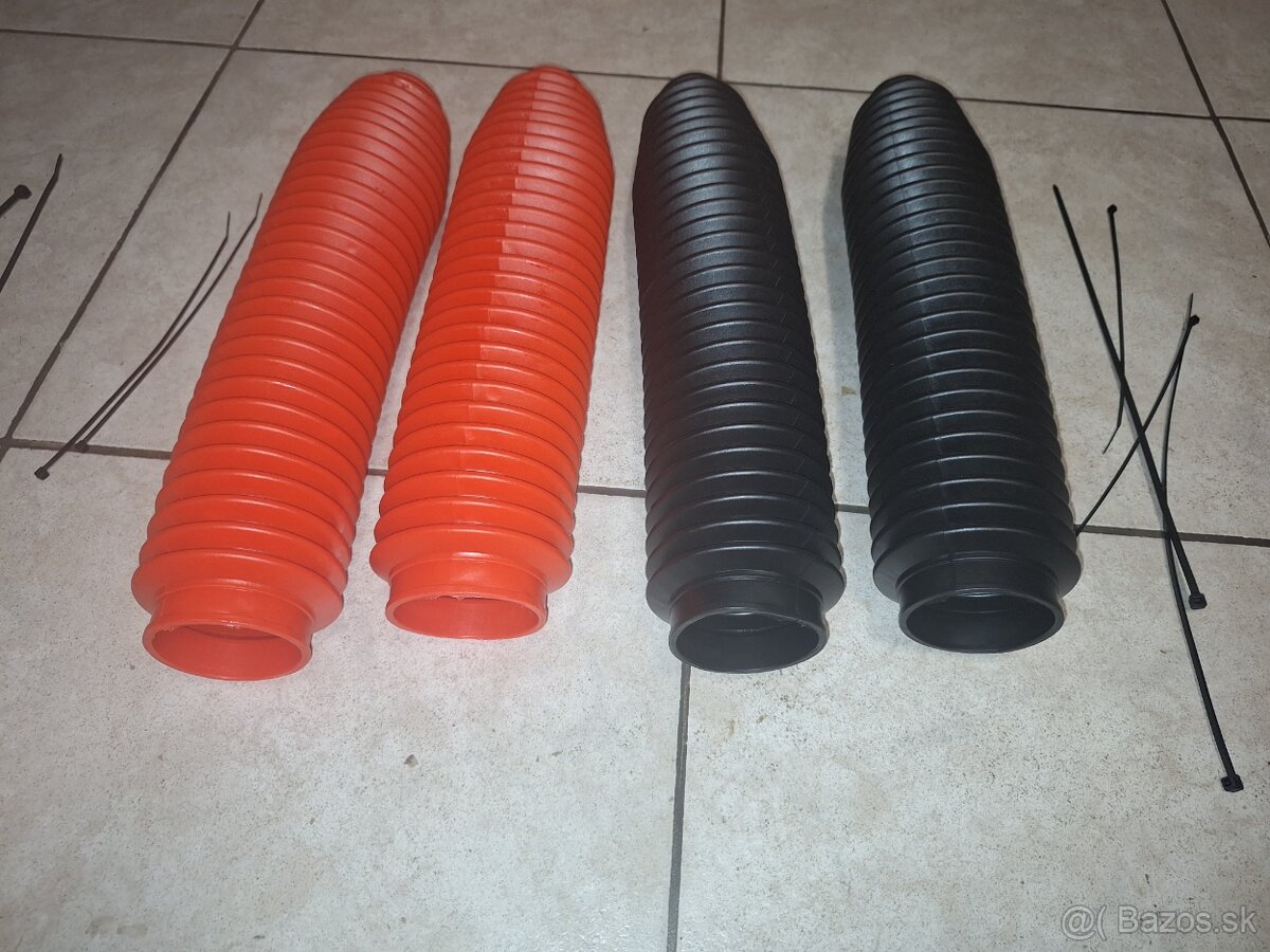 Chrániče tlmičov na Yamahu XT 600. - 3