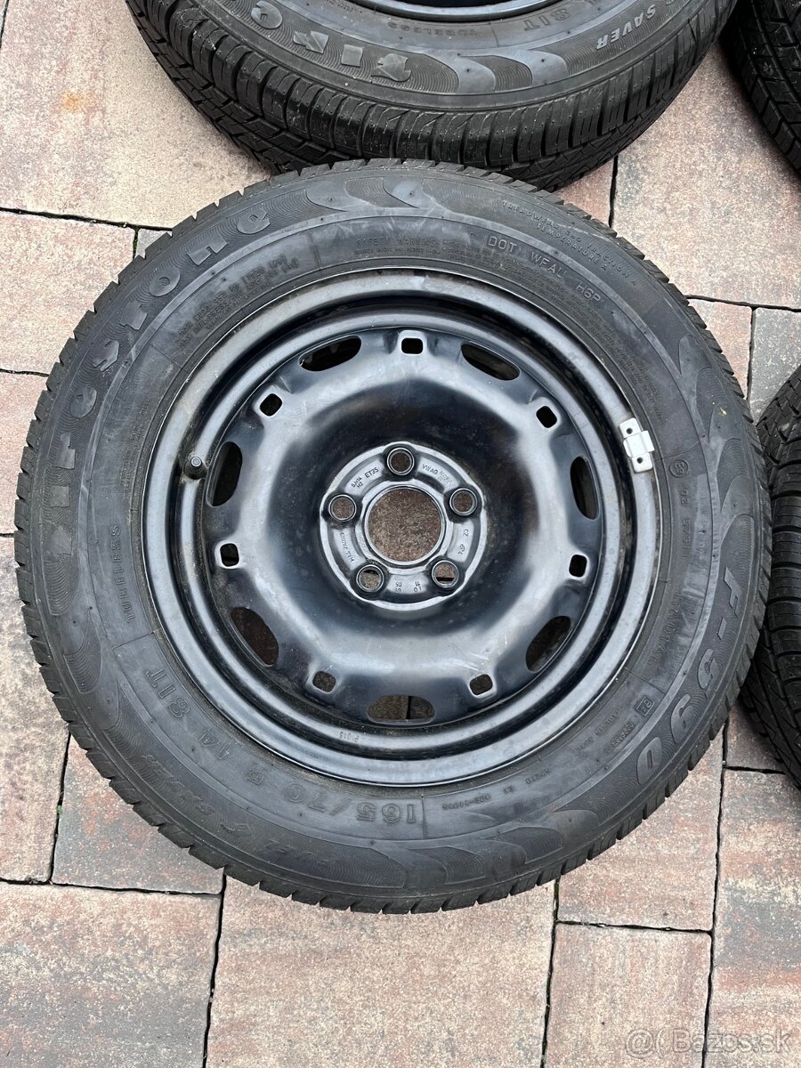 Orig. plechové disky Škoda R14, 5x100 - 3