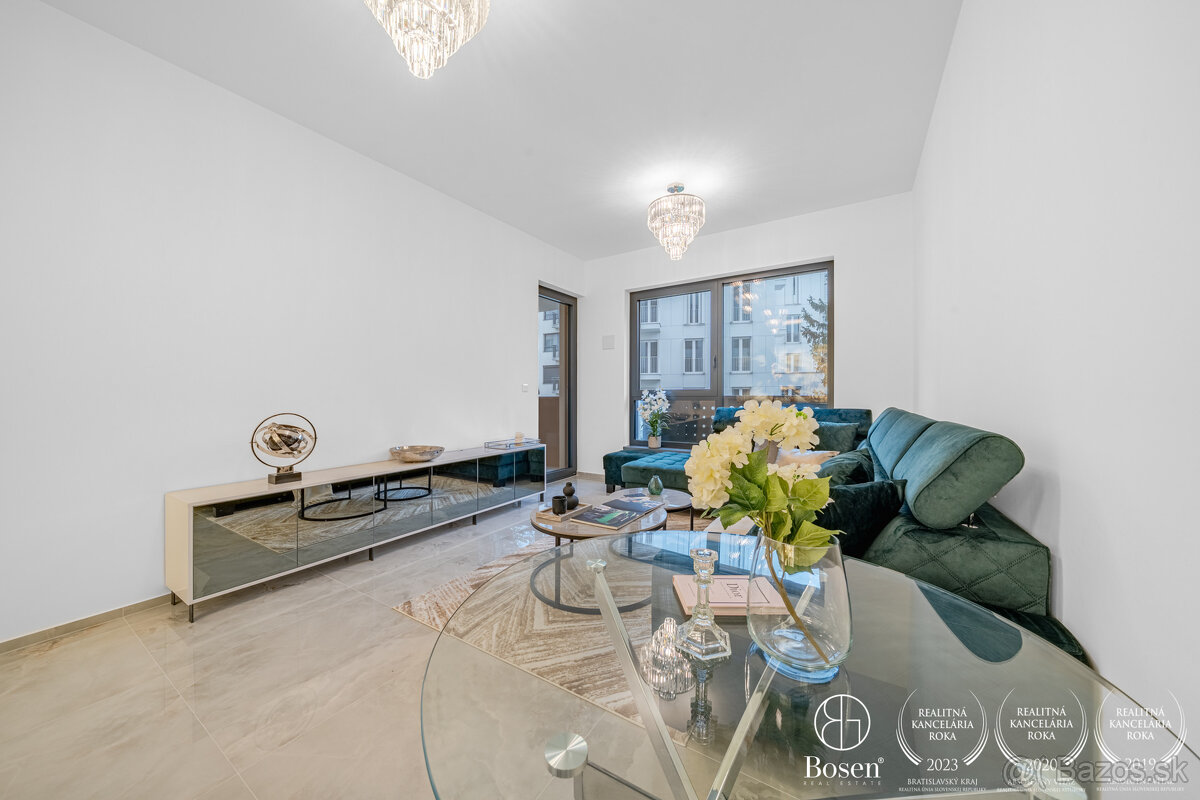 BOSEN | Prémiový, zariadený 3-izbový klimatizovaný byt s bal - 3