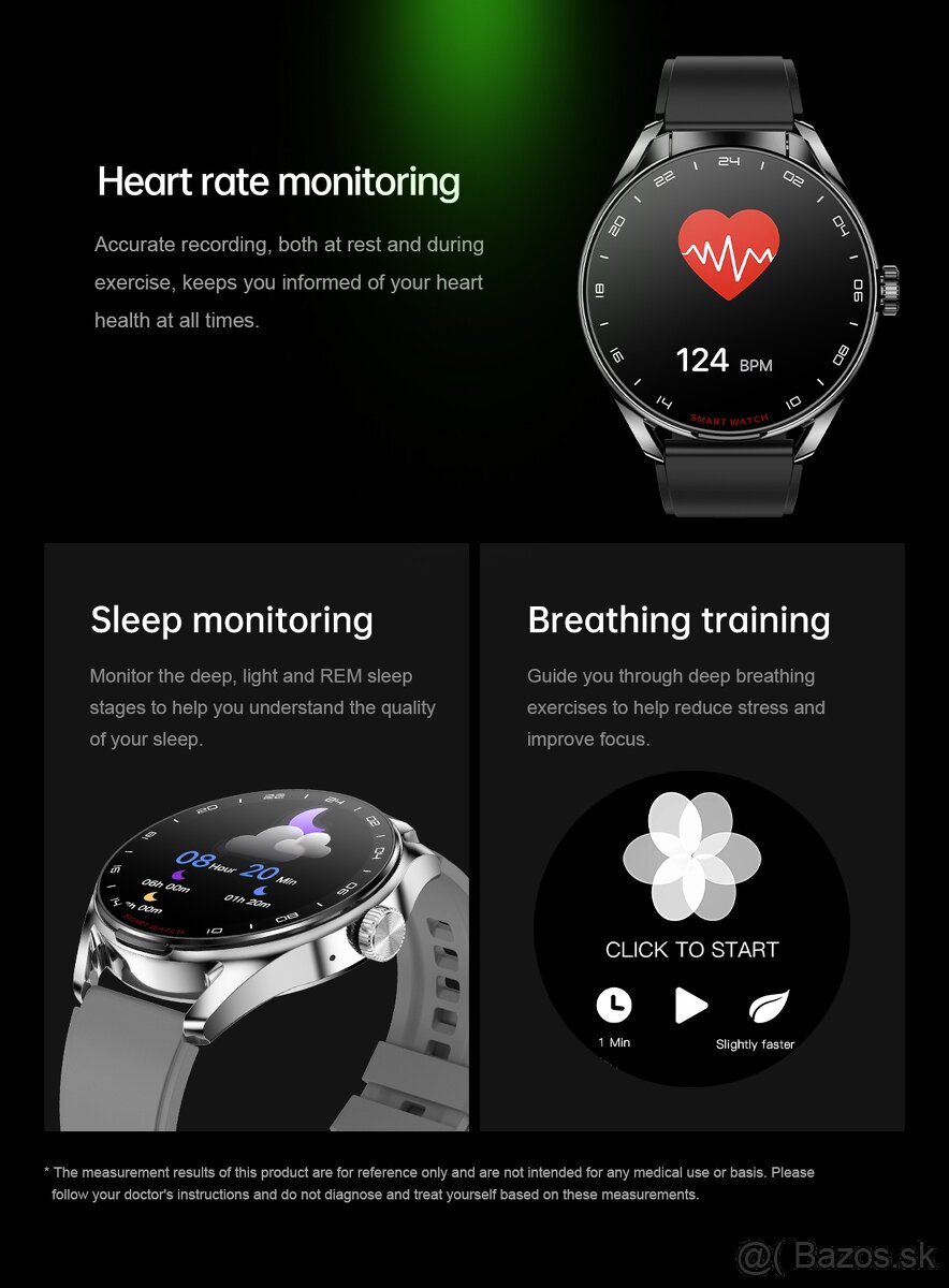 Smartwatch so slúchadlami bluetooth. - 3
