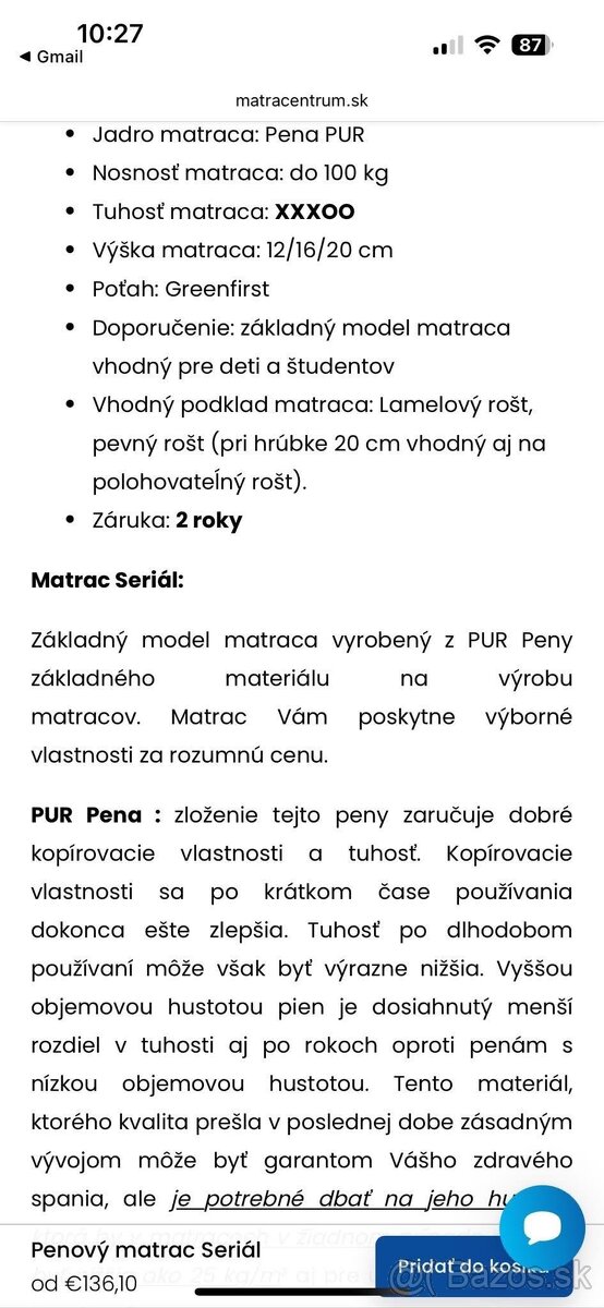 MATERASSO - študent - 3