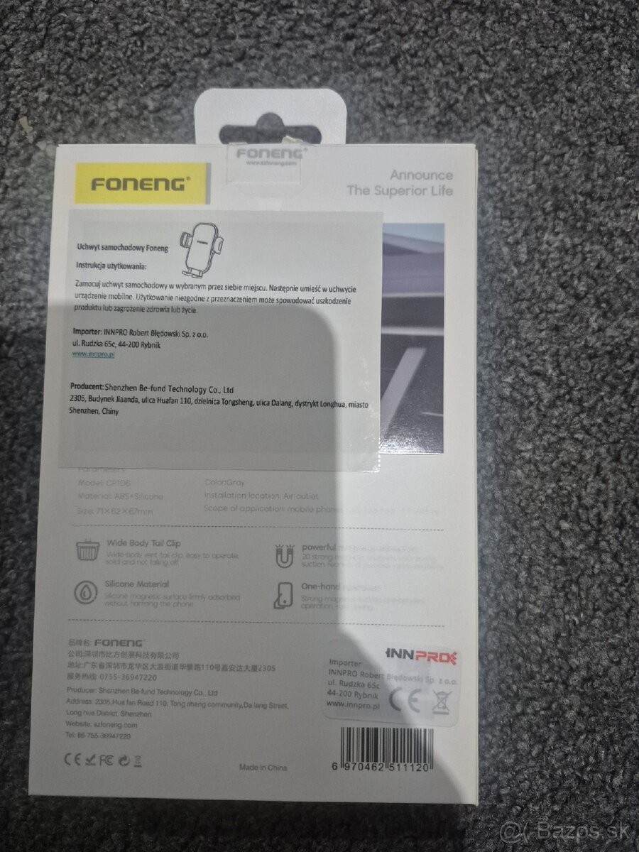 Magnetický držiak na mobil - 3