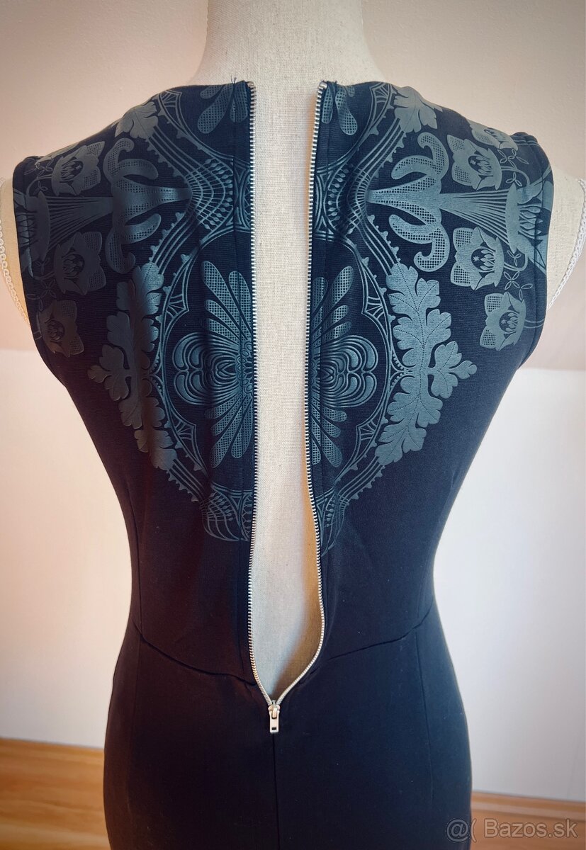 Čierne ornamentálne šaty, Gate, 38 - 3