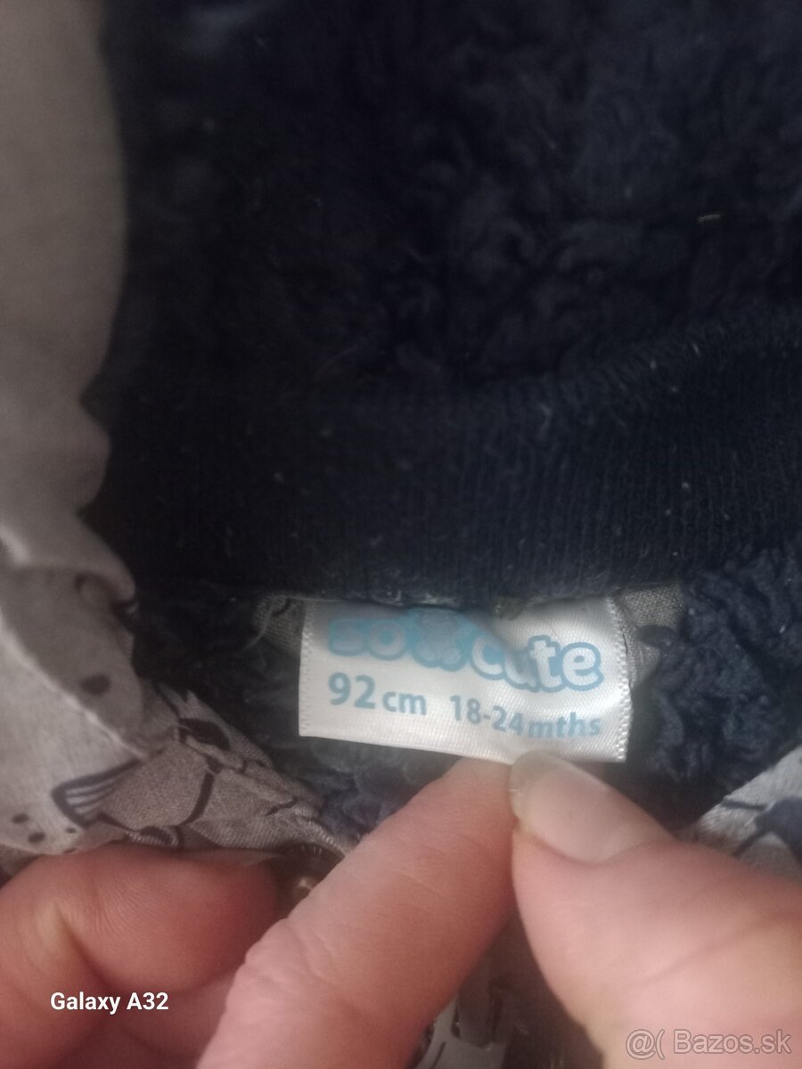 Chlapčenská bundička veľkosť 92 - 3