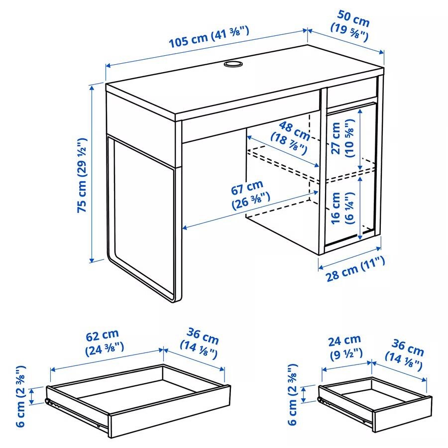 Detské písacie stoly IKEA - 3