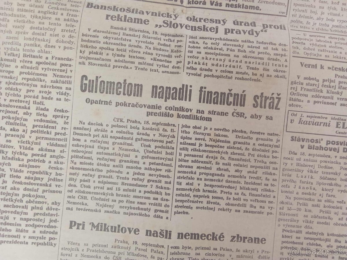 3 x noviny SLOVAK -zaujimave a putave cisla - 3