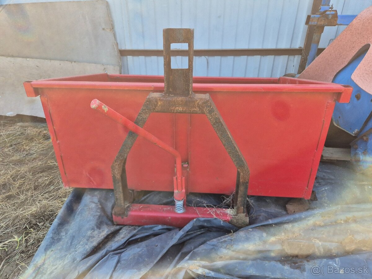 Predám bedňu za malotraktor - 3