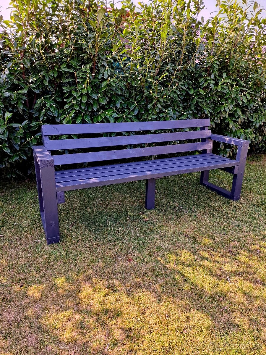 Velká záhradná lavička - 3