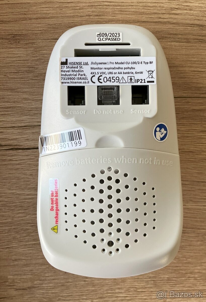 Monitor dychu BABYSENSE 1 Pro - 3