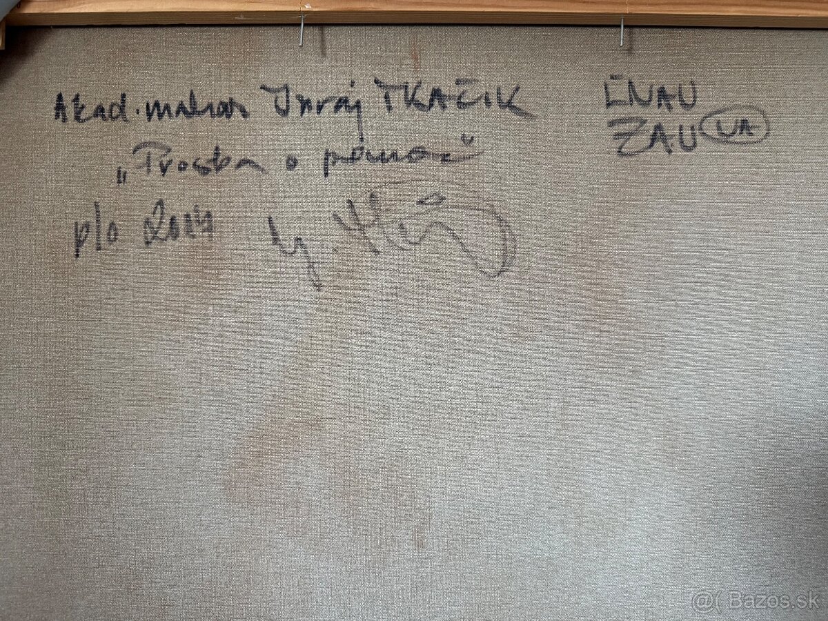 Obraz olej na plátne . - 3