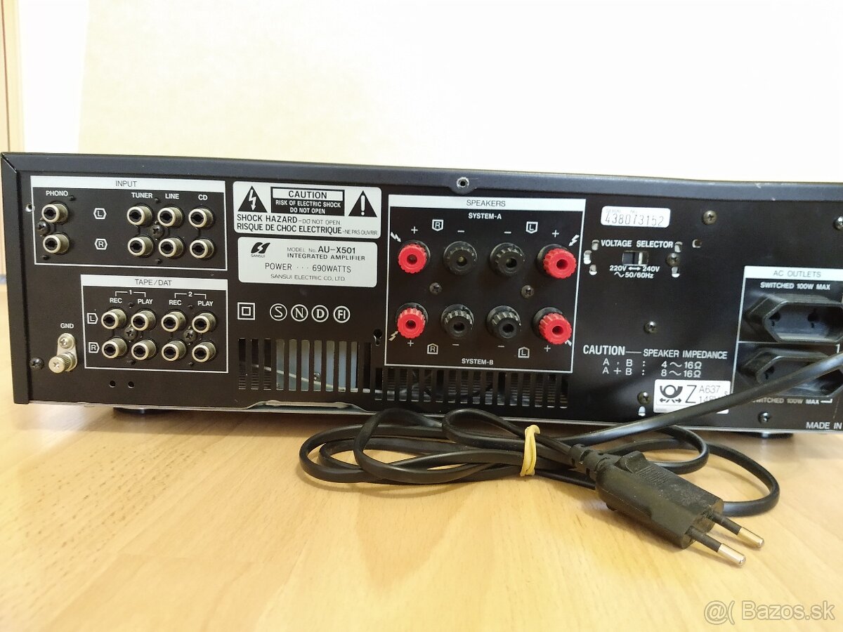 Sansui AU-X501 - 3