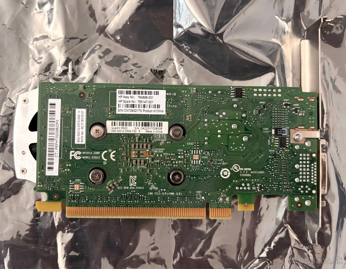 VGA NVIDIA QUADRO K620 2GB - 3