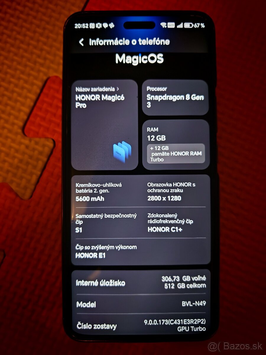 Predám Honor Magic 6 PRO - 3