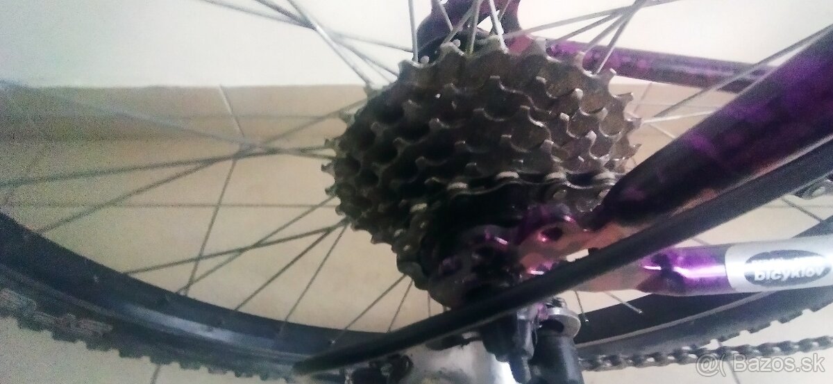 Predám horsky bicykel Alpina 26" kolesa. Prevod 3x6. Servis - 3