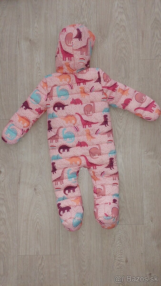 Zimny overal pre dievča 9-12M - 3