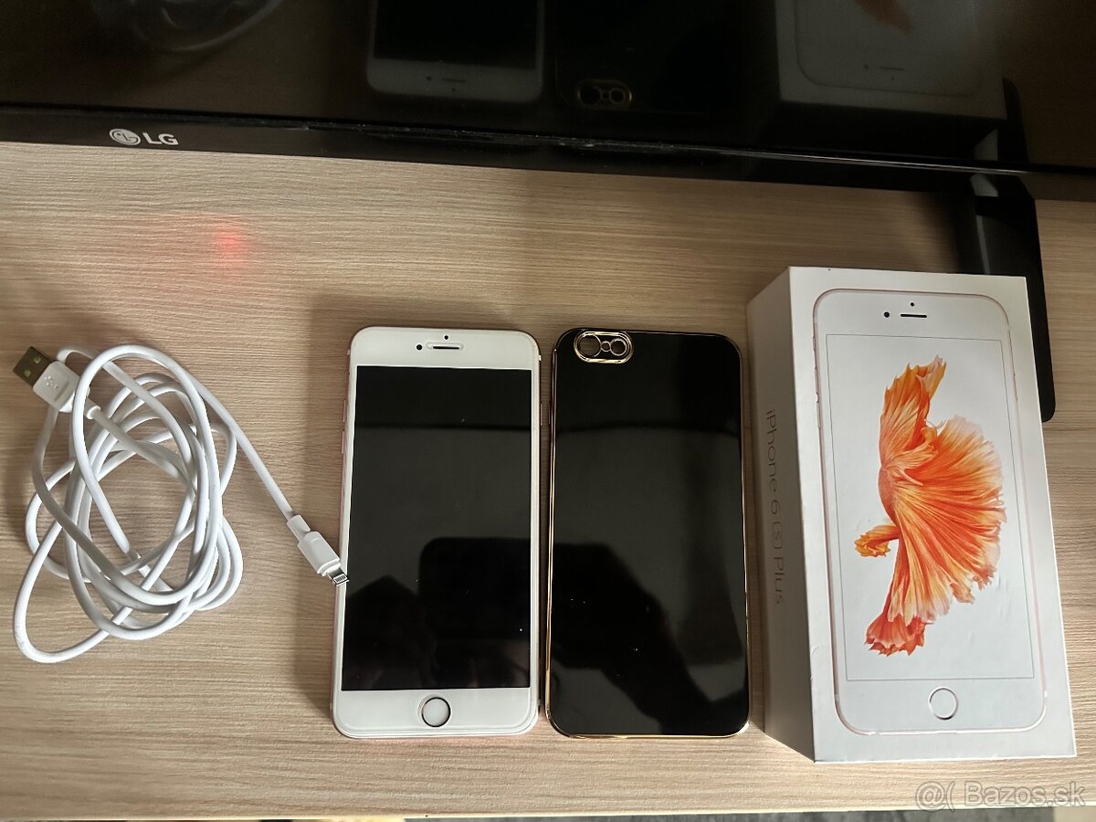 Predám iPhone 6s Plus 32GB – Rose Gold + príslušenstvo - 3