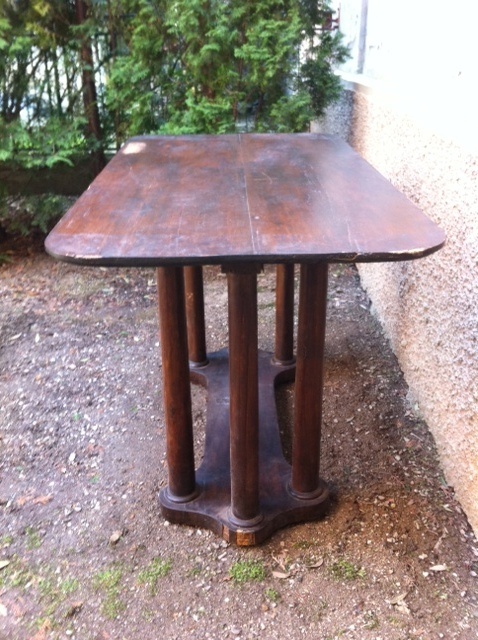 Biedermeier stôl so 6 . nohami . - 3