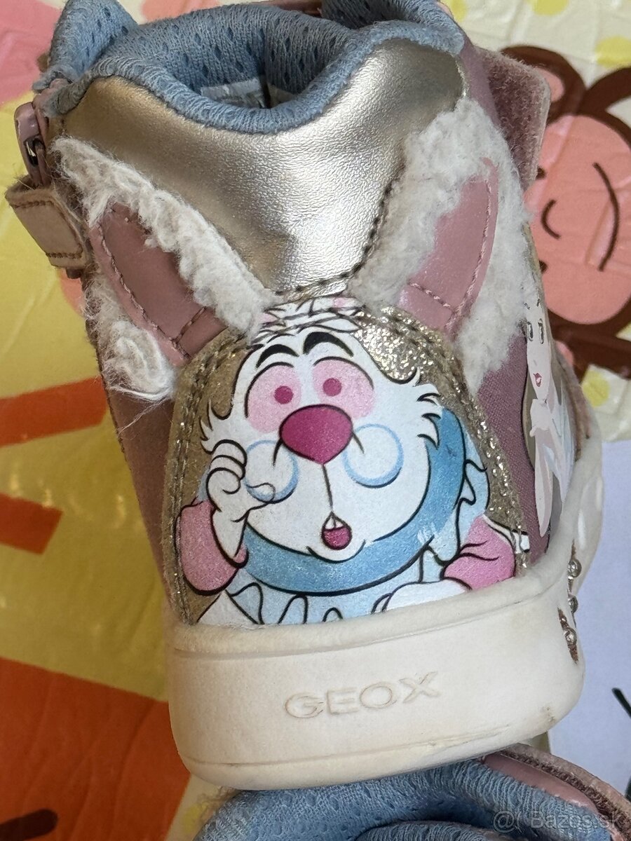 Svietiace Geox tenisky, v. 26, VD: 16,4 cm - 3