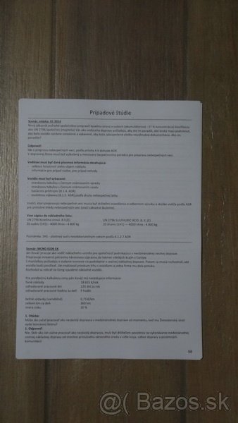 Príprava na skúšky medzinárodná a cestná doprava - 3