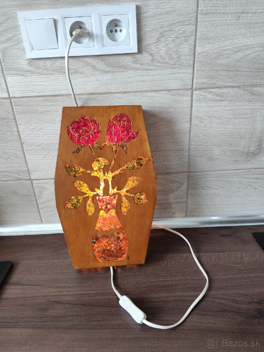 Lampa retro - ručne vyrobená - 3