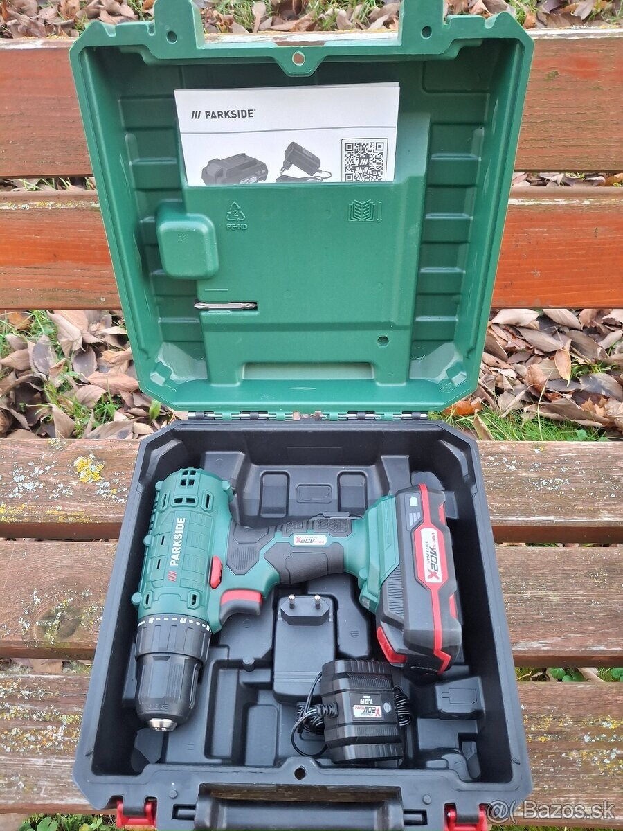 Aku vŕtací skrutkovač 20 V Parkside PBSA 20-Li A1 - 3