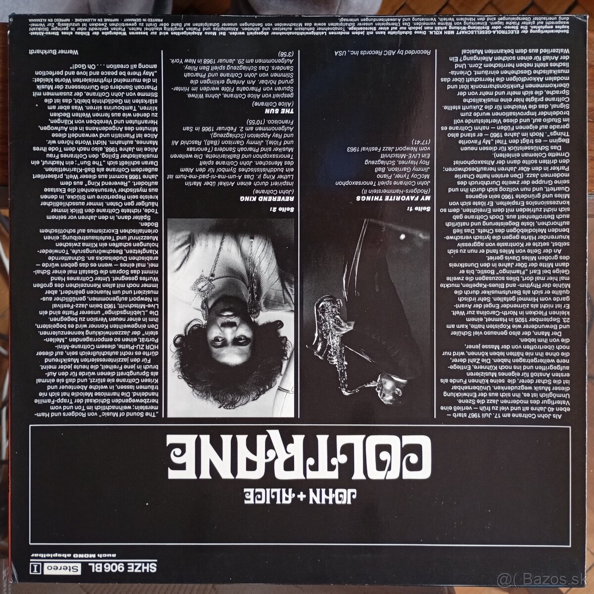 LP vinyl platna JOHN + ALICE COLTRANE - 3