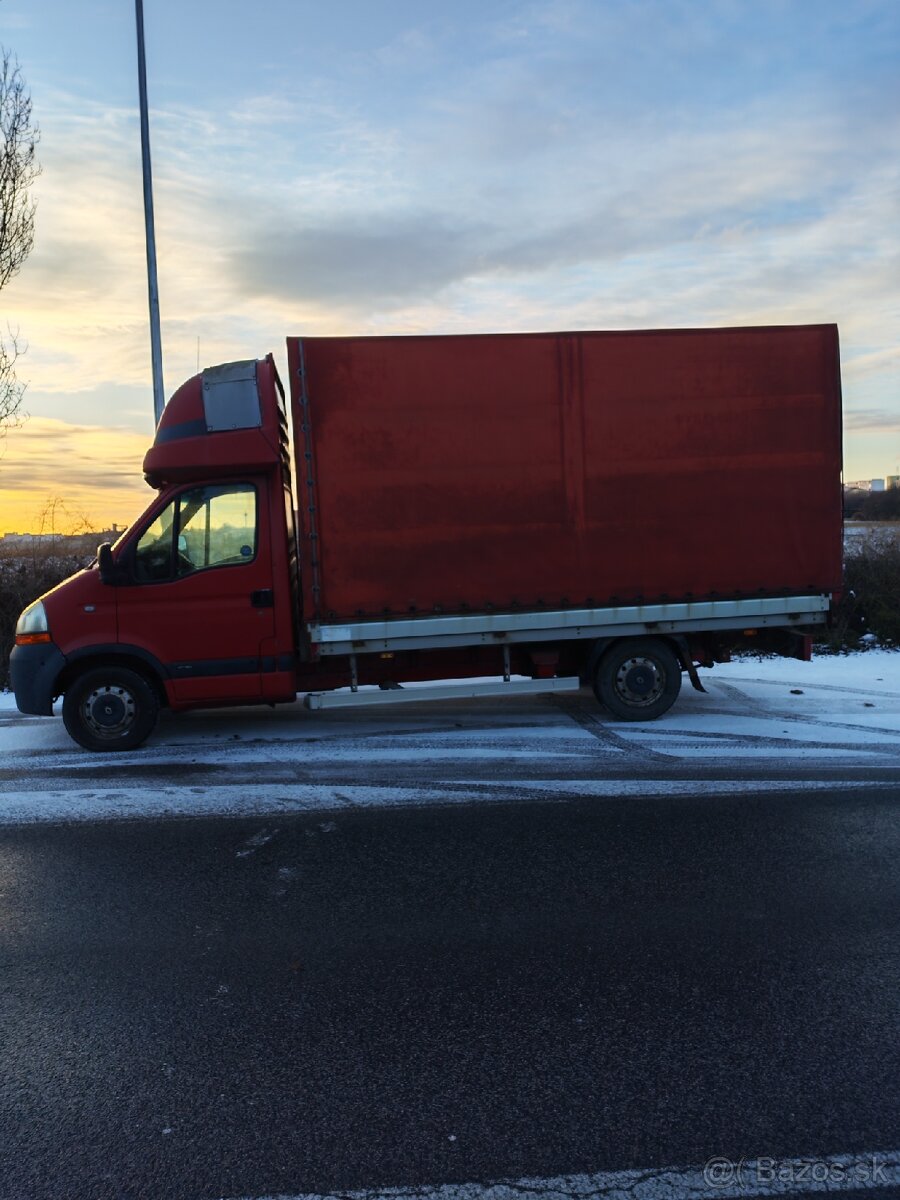 Predám Renault master valník - 3