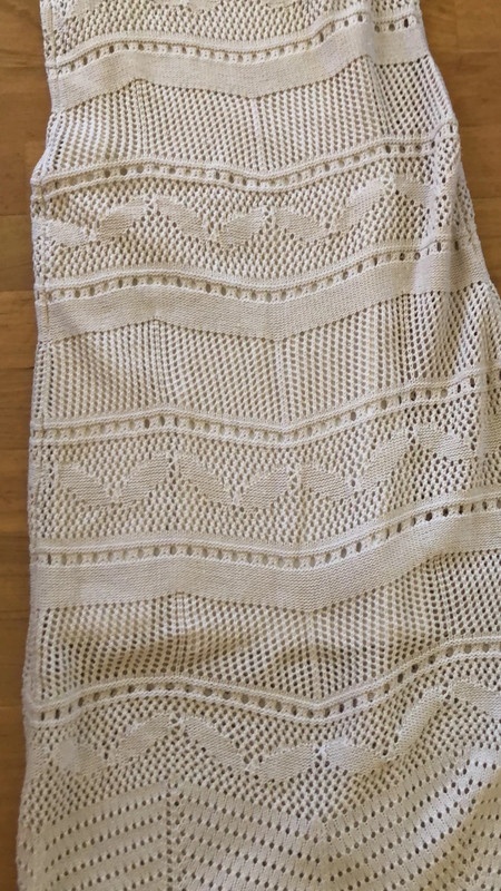 Hačkovane dlhé šaty - 3