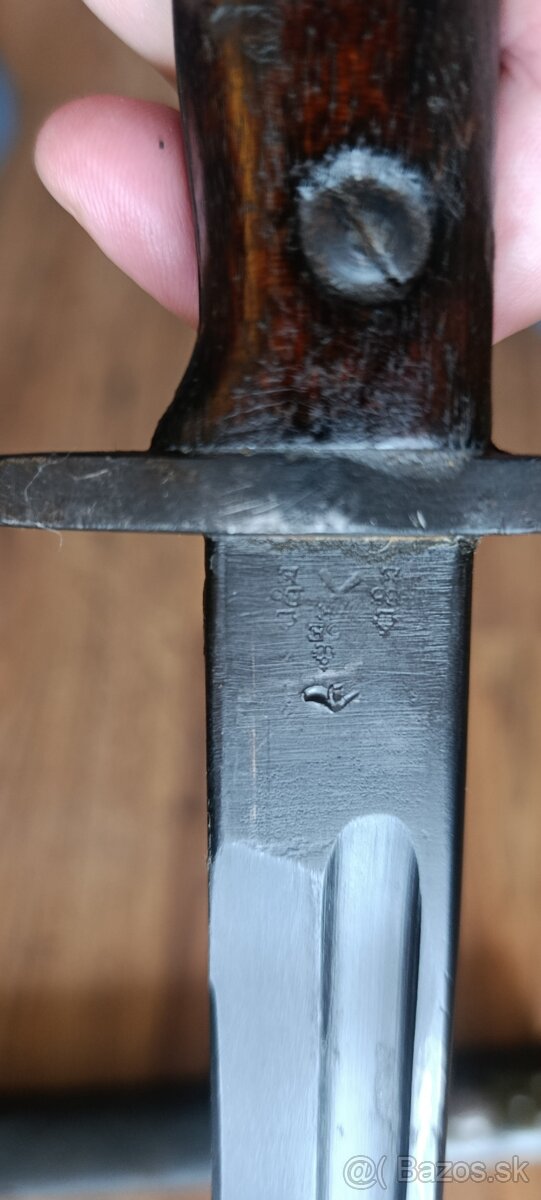 Starý britský bodák M1907 Sanderson - 3