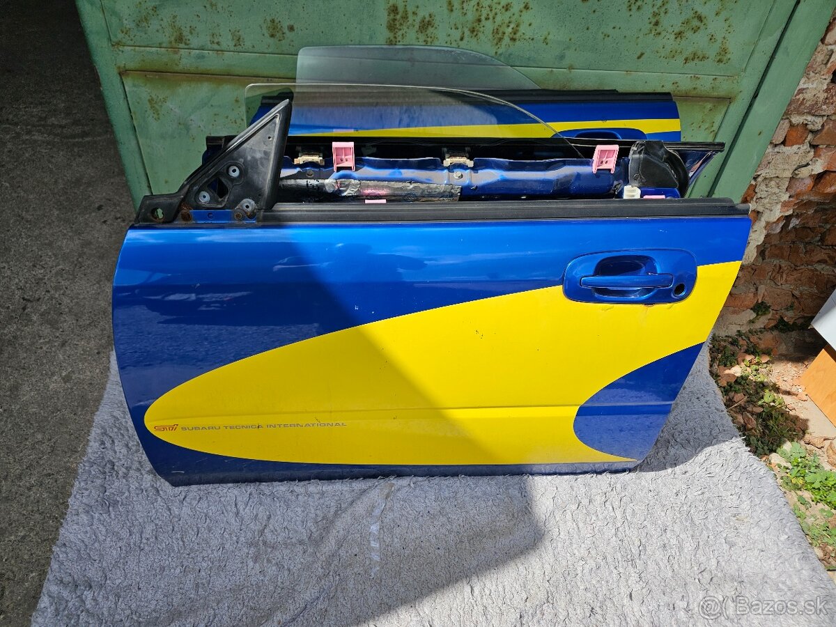 Subaru impreza wrx sti dvere kridlo volant kufor naraznik - 3