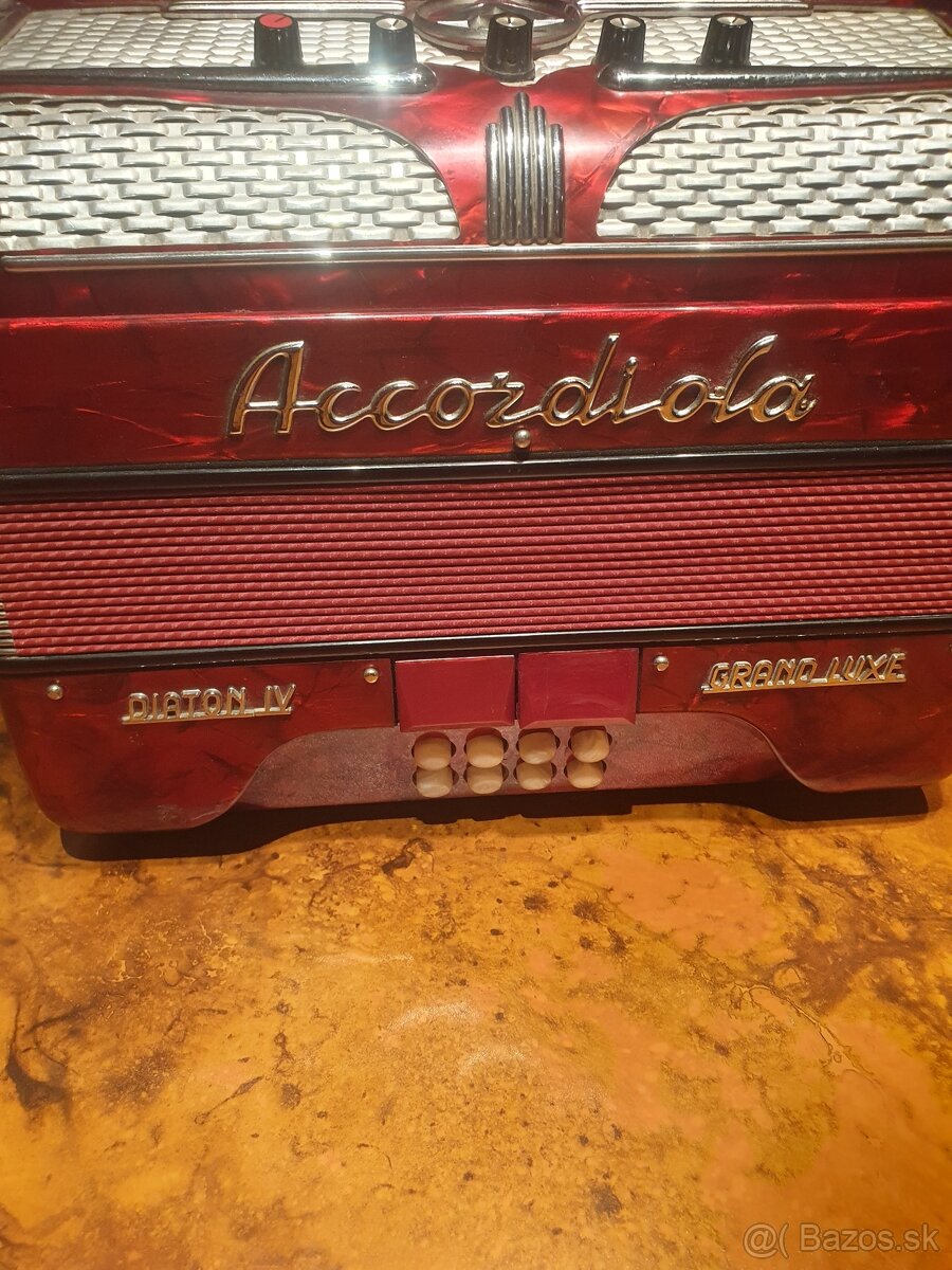 Heligonka italská Accordiola 4 hlas,CF - 3