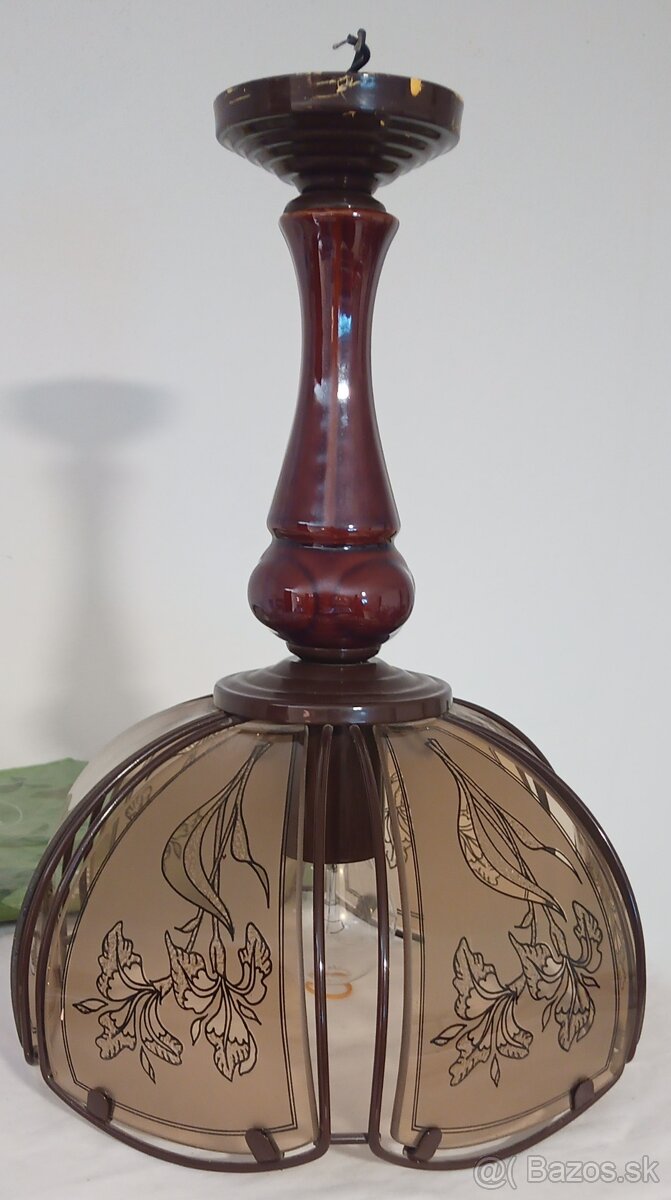 Sklenená lampa luster - 3