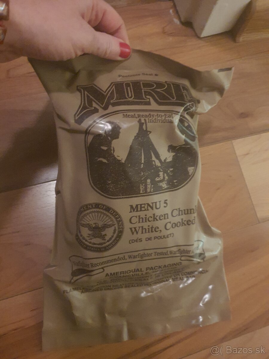 Jedlo MRE menu č 5 - 3