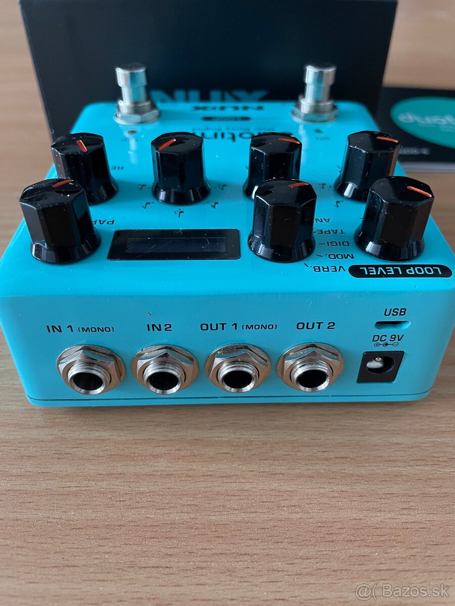 Gitarový delay pedál NUX Duotime - 3