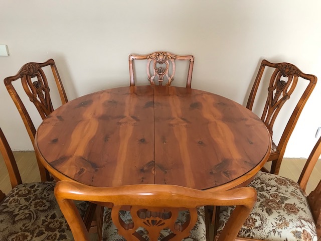 Jedálenský nábytok 2 kusy + stôl + 6 stoličiek - 3