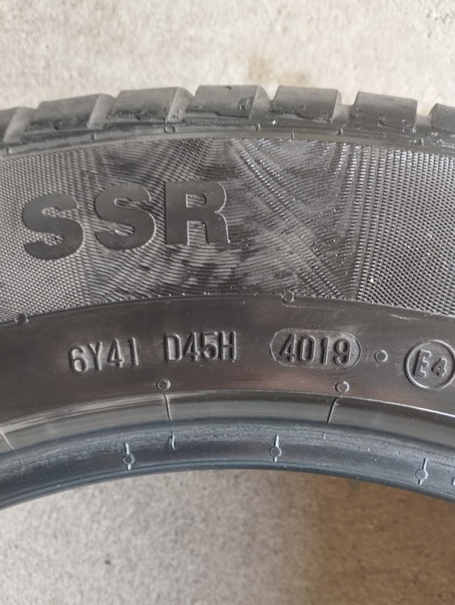 Zimné pneumatiky 225/60R17 run flat - 3