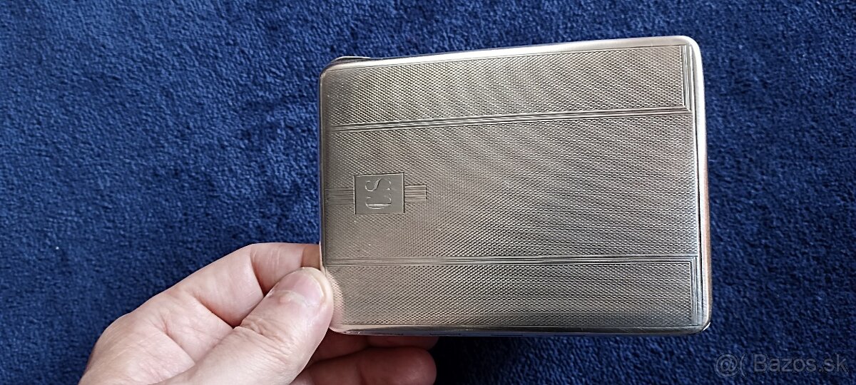 Investičné striebro – tabatierka- Británia-rok 1941- 142,5g - 3