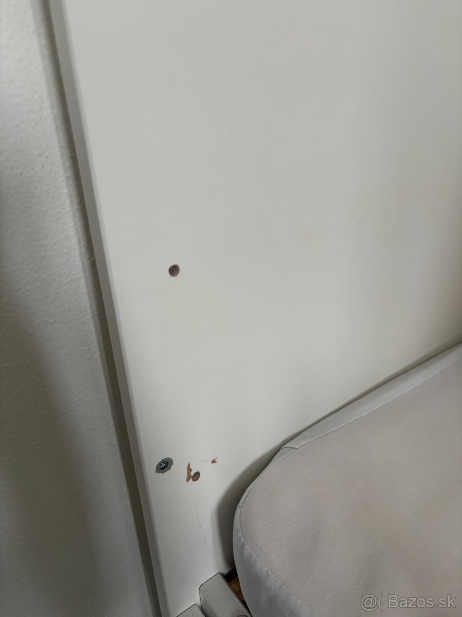 Detská postielka KLUPS Postieľka detská so zábranou Noah bie - 3