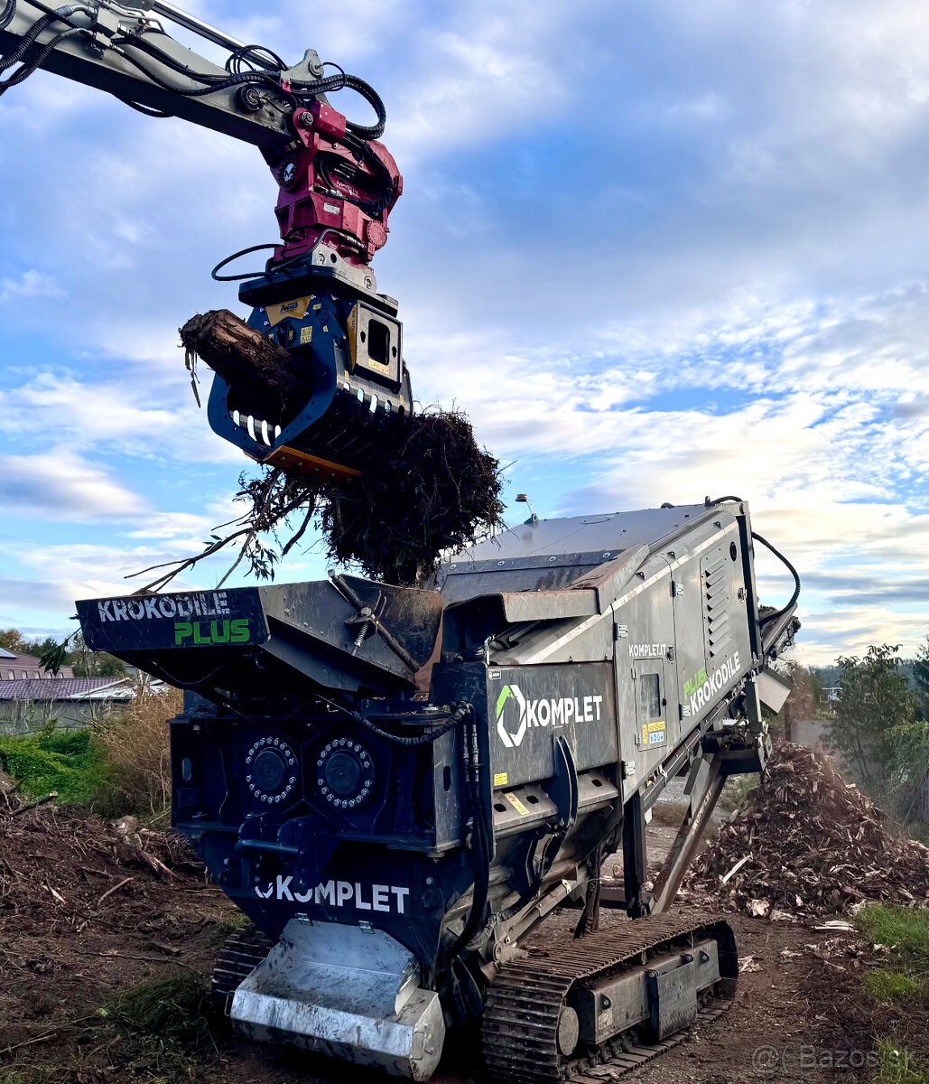 ♻️ Drvenie stavebného a bio odpadu - 3