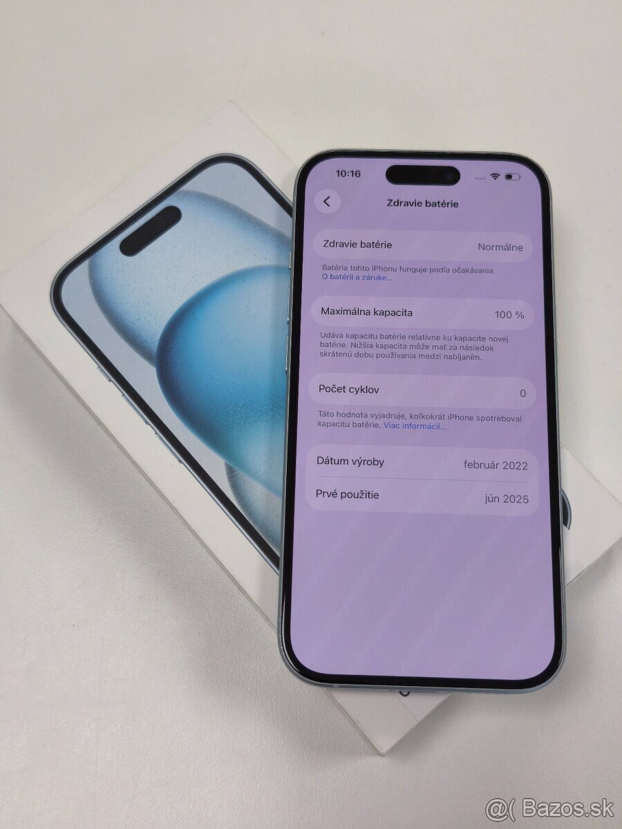 iPhone 15 128GB Blue - 3