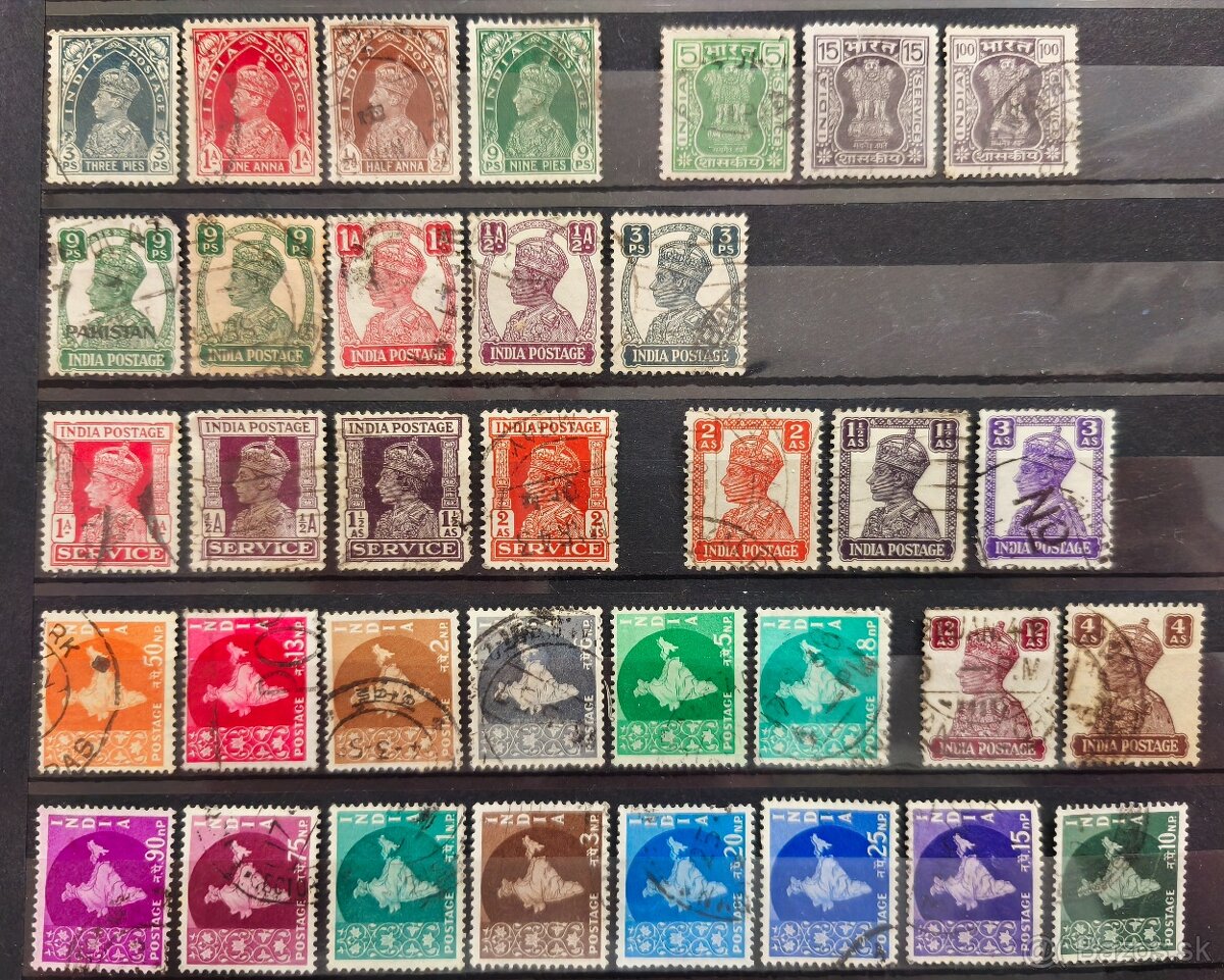Známky India - 3