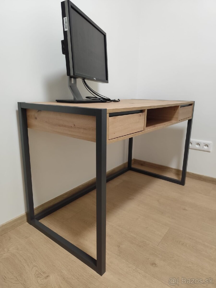 Dizajnový písací stôl 120x60cm - 3