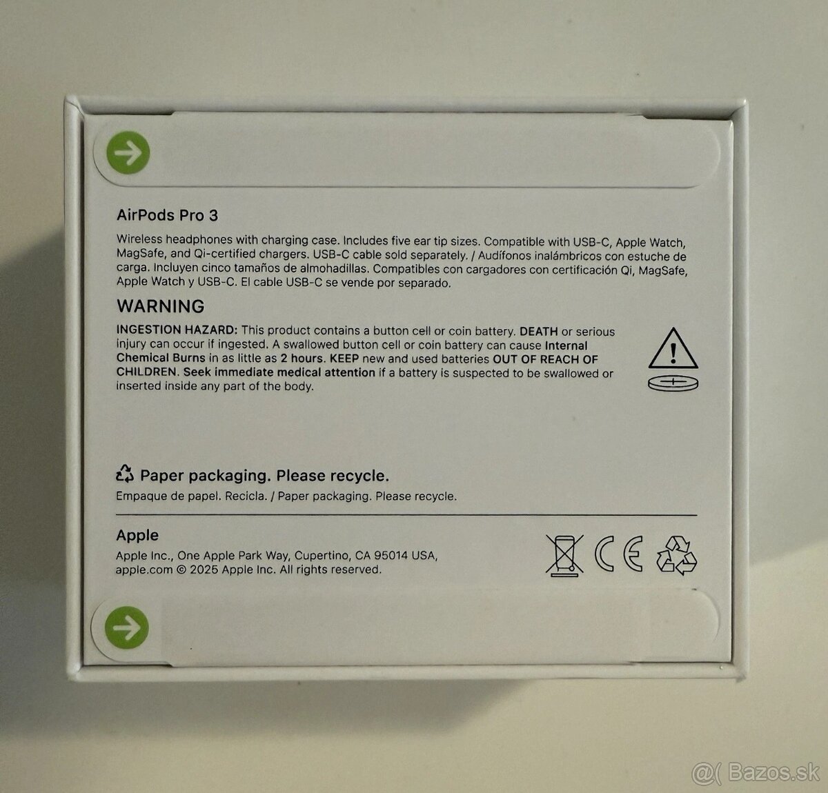 Nové Apple Airpods Pro 3. gen(možný odpočet DPH) - 3