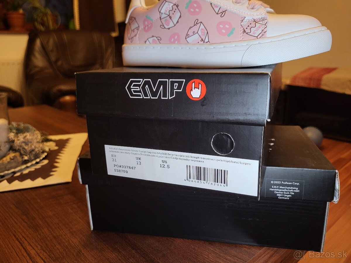 Predám detské nenosené tenisky značky Pusheen veľ 31 - 3