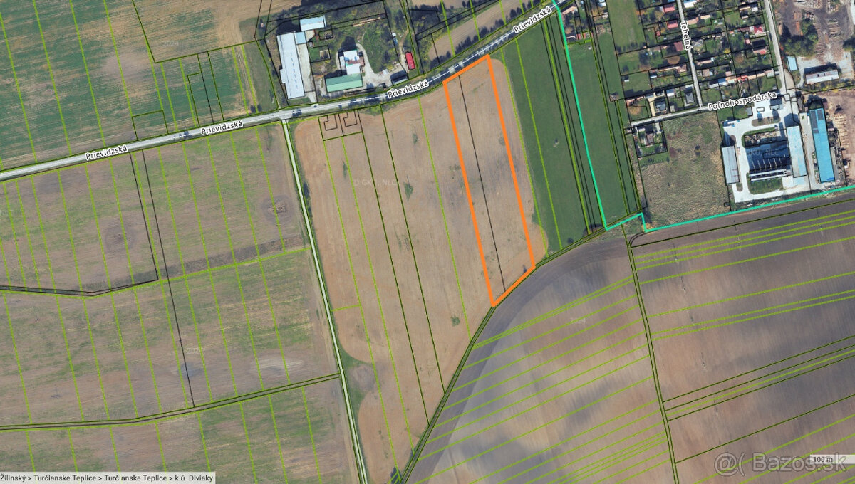 Pozemok pre výstavbu rodinných domov IBV Diviaky - 3