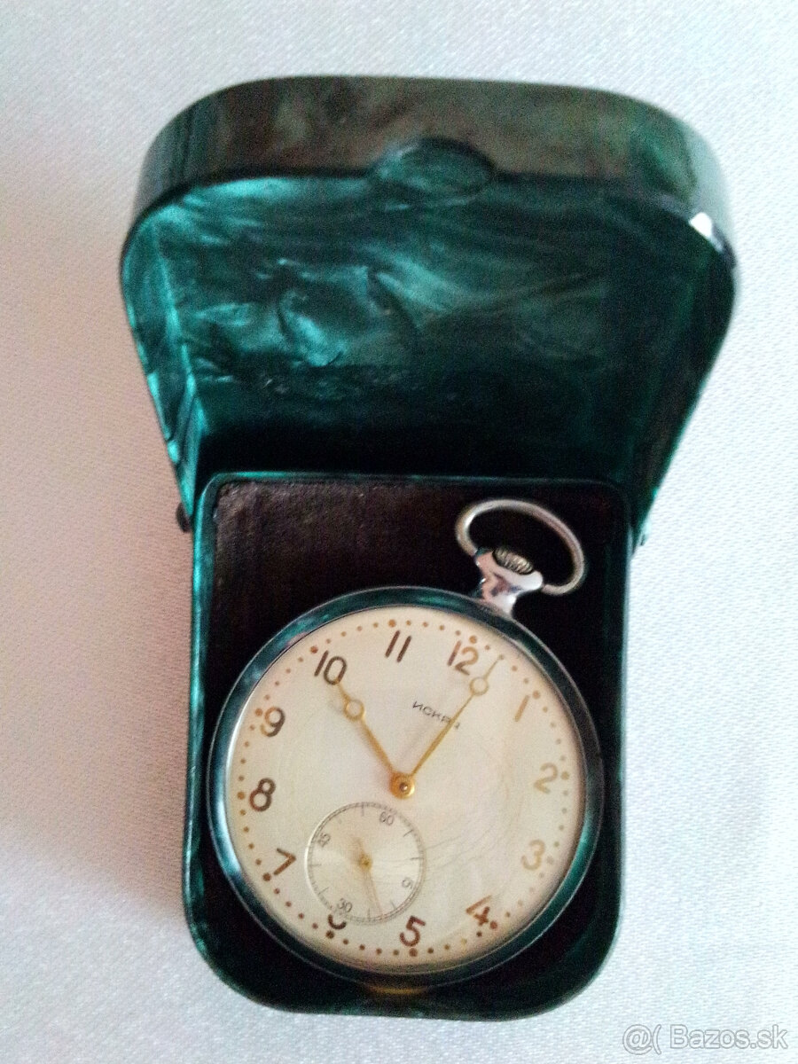 Predám Starožitné Hodinky Iskra '50 roky. - 3