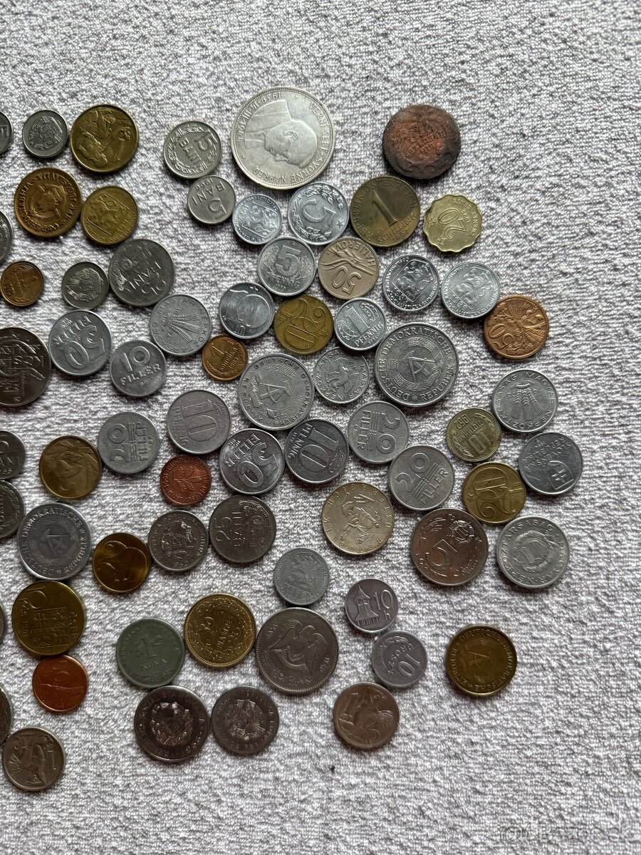 Predávam rôzne staré mince z viacerých krajín sveta - 3